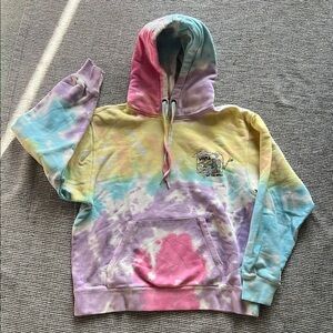 Vans Pastel Tie-Dye Skeleton Hoodie